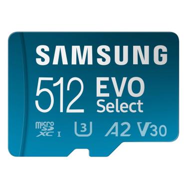 Imagem de Cartão de memória microSD samsung evo Select 512GB microSDXC
