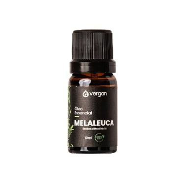 Imagem de Óleo Essencial de Melaleuca (Tea Tree) Puro 10ml – Natural, Aromático, Para Aromaterapia, Cuidados com a Pele e Cabelos | Marca Vergan