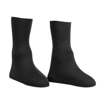 Imagem de YIJU Sapatos cobre sapatos Protetor Acessórios à prova d'água Capas de botas reutilizáveis ​​Galoshes para o jardim chuvoso de ciclismo ao ar livre, Preto, Criança