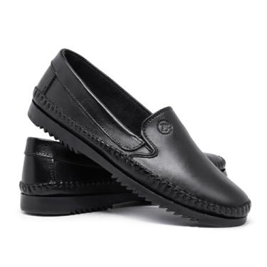 Imagem de Mocassim Masculino Dockside Venture Couro Legítimo Blaqueado 2020 (Preto, BR, Adulto, Numérico, 43)
