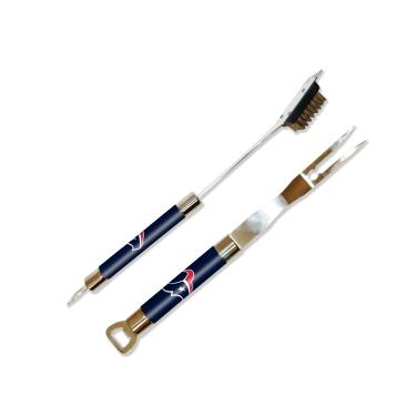 Imagem de Conjunto de limpador de garfo e grelha NFL Houston Texans