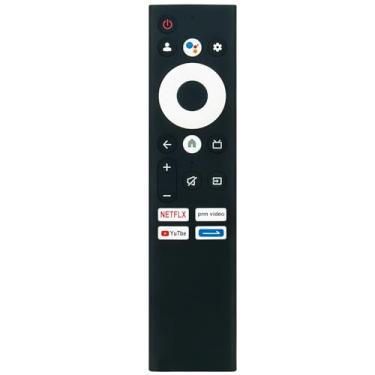 Imagem de Controle remoto de voz de substituição compatível com Skyworth Google TV 40TD7300 50UE7600 65S1 50UD7300 75UD6300 55UE7600 75S1 55UD7300 43UE7600 65UD7300 65UE7600 32TD7300 75UE7600 UE7600 TD7300