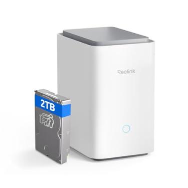 Imagem de Reolink Home Hub Pro, controle centralizado para até 16 câmeras de segurança, armazenamento HDD de até 16 TB, criptografia AES-128, streaming de 8K, Wi-Fi 6 e sirene de 120 dB. Sem taxas mensais.