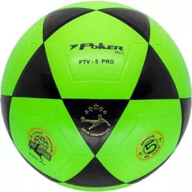 Imagem de Bola Poker Futvoley Vulcanizada Rio Verde