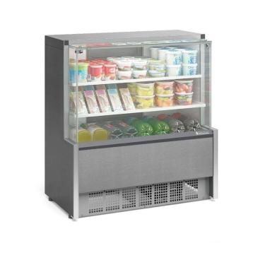 Imagem de Vitrine Refrigerada Gelopar Universal 1,10 M Inox 50-60hz 220v Gpda-110r Ti
