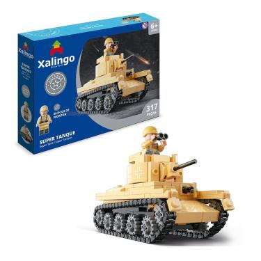 Imagem de Blocos De Montar Aliança Justiça E Paz Super Tanque 317 Peças