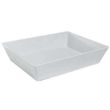 Imagem de Travessa Retangular Haus Concept Gastronorm Deep Gn2/3 Em Melamina Branco