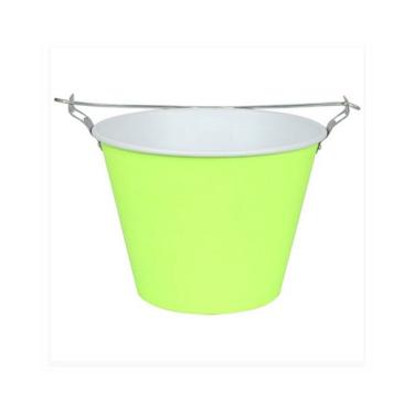 Imagem de Balde Para Cerveja Em Alumínio 5l Neon Green Soft Touch - Alumiart Falcão