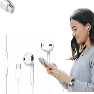 Imagem de Fone De Ouvido Saída Tipo C Para Samsung Galaxy S24 S24 PLUS S24 ULTRA LINHA COMPLETA