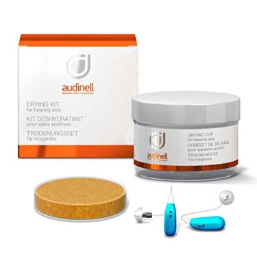Imagem de Audinell Kit Desumidificador E Copo Secador Para Aparelhos Auditivos Com Dessecante, Remove Segurança Suor Umidade De Airpods, Fones Ouvido, Earpods, Ouvido Intra-Auriculares, Protetores Auriculares