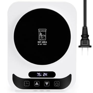 Imagem de IPOW Aquecedor De Fermento Natural Com Controle Preciso Termostato 1°F (70-100°F), Aquecimento Automático Ligado/Desligado, Temporizador 12 Horas, Compatível Potes Até 40 Oz, Perfeito Para Fermentaç