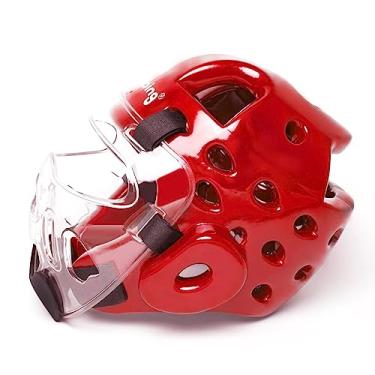 Imagem de TuToing Capacete De Karatê Infantil E Adulto Com Protetor Facial, Macio Para Artes Marciais Mma, Boxe, Taekwondo, Equipamento Cabeça Sparring