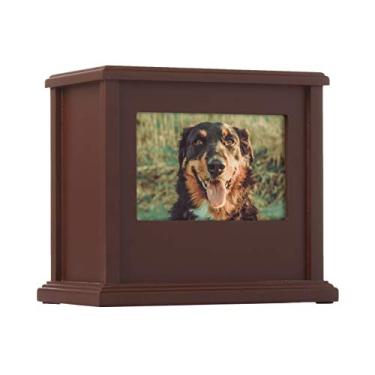 Imagem de Pearhead Caixa de memória personalizada para cães ou gatos, urna de animal de estimação, café expresso (89007)