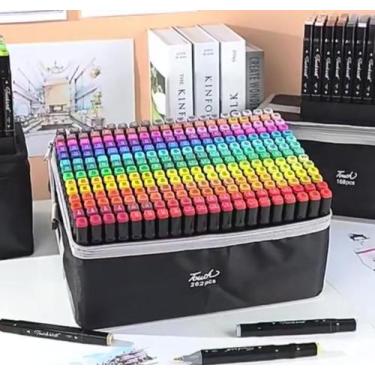 Imagem de Canetas Marcadores Artísticos Touch Twin Marker  Dupla Ponta  Profissi