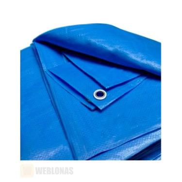 Imagem de Lona Leve Forte 6X4 Impermeável Multiuso 300 Micras 4X6 - Carga Pesada