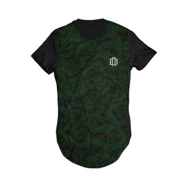 Imagem de Camiseta Longline Rosa Verde Di Nuevo Masculina