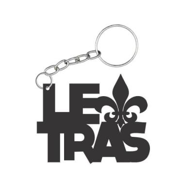 Imagem de 20 unidades - Chaveiro em MDF - Pintado - Corte a laser - Letras