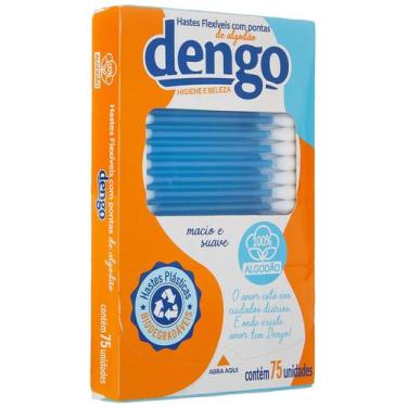 Imagem de Kit c/ 6 Cotonete Dengo Com 75 Un Biodegradavel