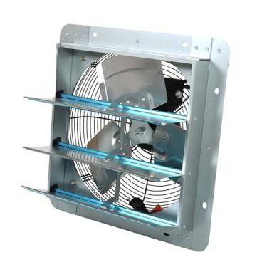 Imagem de elfinrm Exaustor De Veneziana 14", Ventilador Parede, Adequado Para Fábricas, Porões, Armazéns, Galinheiros, Estacionamentos