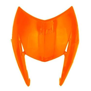 Imagem de Carenagem Do Farol Cromo Forte Bros 150 2009 À 2012, LARANJA CANOA 200