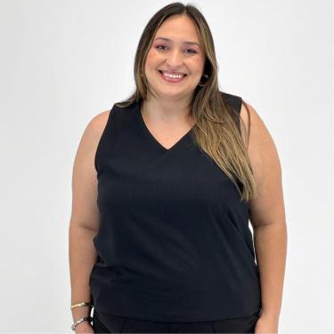 Imagem de Blusa Formitz Plus Size Regata com Corrente Feminina-Feminino