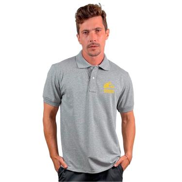 Imagem de Camisa Gola Polo Estampa Cavalo Crioulo Piquet Masculino-Masculino