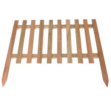 Imagem de Cerca de Madeira 60x100cm Jardim e Varanda - WoodForce
