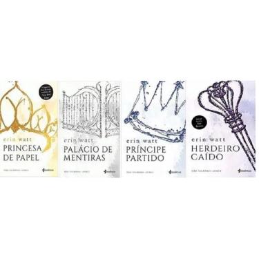 Imagem de Kit 4 Livros The Royals Erin Watt Princesa De Papel