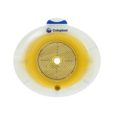 Imagem de Placa para Bolsa de Colostomia com Adesivo Coloplast SenSura Xpro 70mm