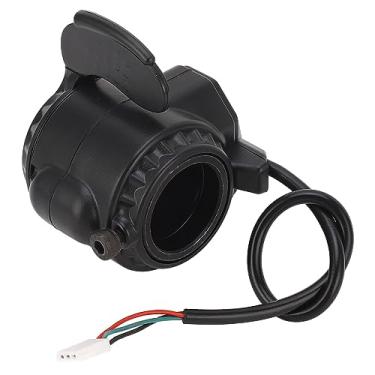 Imagem de Grcfumo Acepto de polegar de scooter elétrico, conjunto do cabo do acelerador, substituição do acelerador do acelerador de descendentes de velocidade da scooter elétrica por 5,5 po