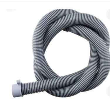 Imagem de Mangueira Saída De Agua Para Tanquinho - 1.38m - Cinza