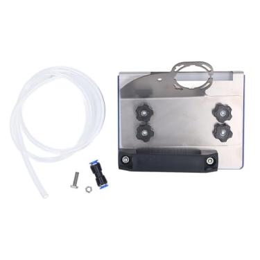 Imagem de QANYEGN Ferramenta de chanfro de ladrilhos de 45 graus, suporte de moedor de ângulo, ferramenta de corte de chanfro de aço inoxidável para 100 trituradores de ângulo de tipo