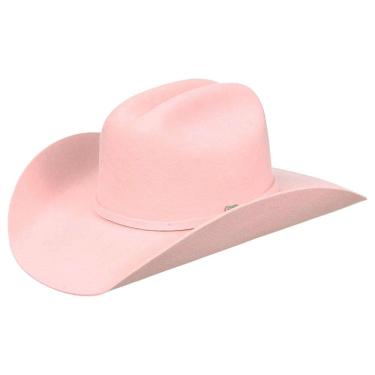Imagem de Chapéu Country de Feltro Rosa Arizona Pralana 35789