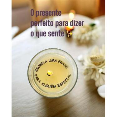 Imagem de Vela com a frase personalizada - no-brand