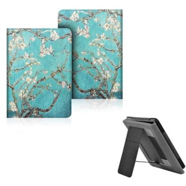 Imagem de Capas para 6" Kindle 10ª Geração 2019 e Kindle 8ª Geração 2016, PU Estojo caso vertical em pé com ativação/repouso automático e alça de mão(Modelo: J9G29R/SY69JL) (9)