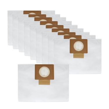 Imagem de 49-90-1979 Sacos de pó de lã a vácuo de 6 galões para aspirador de pó Milwau-kee 0910 úmido/seco - pacote com 10