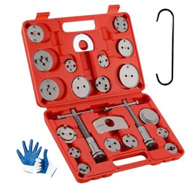 Imagem de Brake Caliper Compression Tool 24-Piece Disc Brake Caliper Tool Set Caliper Piston Compressor Tool Brake Caliper Tool