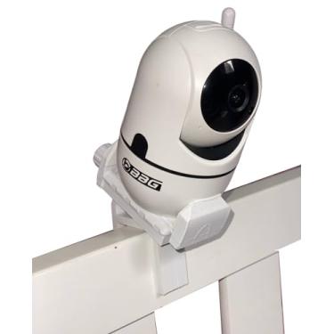 Imagem de Suporte Inclinado para Camera Baba Eletronica Universal para Berço, Cama ou Moveis