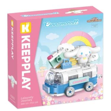 Imagem de Bloco de Montar Keepplay Viagem de Lazer Cinnamoroll Hello Kitty e Amigos