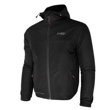 Imagem de Jaqueta X11 Rain Casual Impermeável Corta Vento Frio Chuva, Preto, M