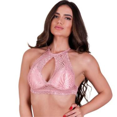 Imagem de Sutiã Frente Unica com Bojo Decotado e Renda Marina - NAKA MODAS, G, R