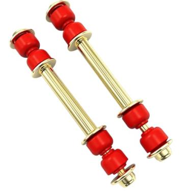 Imagem de MOAR Para Silverado Escalade Tahoe Suburban Sierra Yukon Suspensão Front Stabilizer Bar End Links Kit 2pcs OE#: K700432, K700538 Vermelho + Dourado