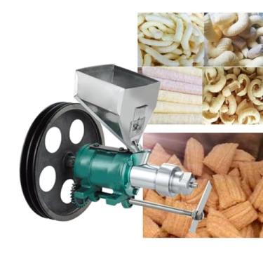 Imagem de HYZHANHONG Extrusora de lanchesmulti função Milho e arroz Puffer Machine Extrusora de alimentos folhados Máquina de extrusão de milho de arroz Puff