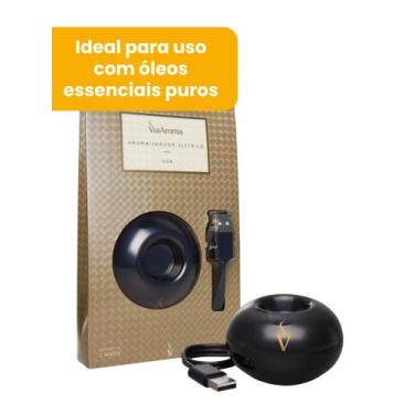 Imagem de Aromatizador Elétrico Via Aroma USB  Difusor Portátil de Óleos Essenci