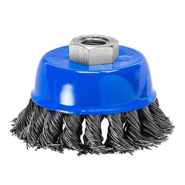 Imagem de Escova Rotativa De Aço Para Lixadeira 65mm 2.5" Danmi - Gici Tools