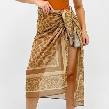 Imagem de Canga Bana Bana Estampada Feminina-Feminino