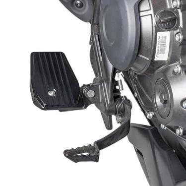 Imagem de Lorababer Apoios Para Os Pés Largos E Motocicleta, Pedais, Pés, De Alumínio, Extensão H-Onda Rebel Cmx500 Cmx300 Cmx 500 300 2017-2024 2018 2019 2020 2021 2022 2023 (Preto)