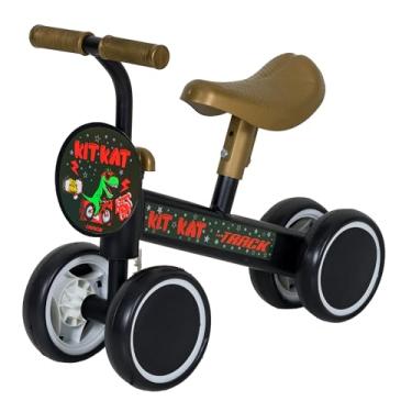 Imagem de TK3 Track Bicicleta de Equilíbrio Infantil Kit Kat PT Preto e Dourado