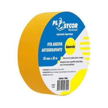Imagem de 5 metro Fita antiderrapante Lixa Adesiva Larga com 5 cm Piso Escada Ra