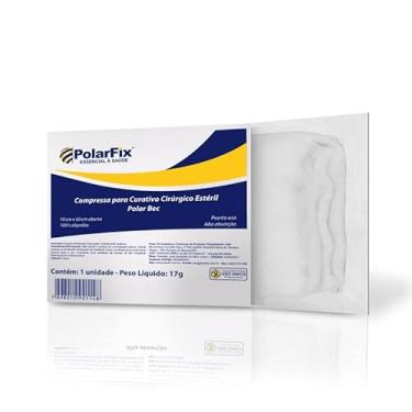 Imagem de Compressa para Curativo Cirurgico Esteril, 10 Cm X 50 Cm, Polarfix, 1 Unidade
